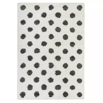 ковер DINO 1600х2300мм дизайн E4361 WHITE/SMOKE