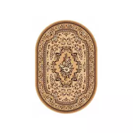 ковер LAGUNA ANGELIKA 4 BEIGE овал 1500х1900мм полипропилен