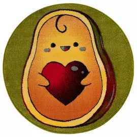 ковер MANGO D1000мм полипропилен оливковый