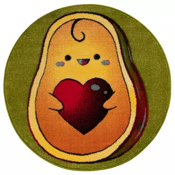 ковер MANGO D1000мм полипропилен оливковый