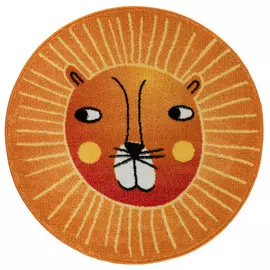 ковер MANGO D1000мм полипропилен желто-оранжевый