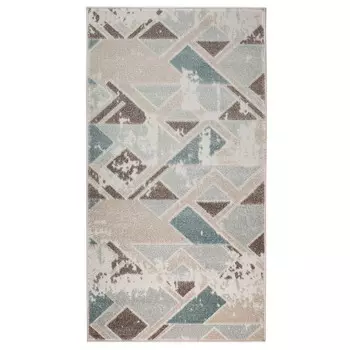 ковер NATUREL d979 BEIGE-BLUE 800х1500мм полипропилен/полиэстер