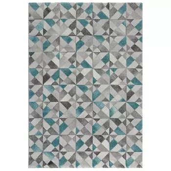 ковер PASTEL ART 1200х1700 полипропилен серо-мятный