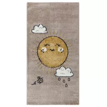 ковер SHER 800х1500мм дизайн J193A P.BEIGE/YELLOW