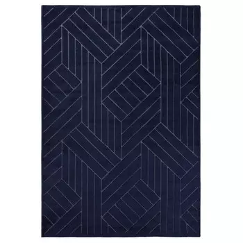 ковер SOFT 1600х2300мм дизайн J743A NAVY/NAVY