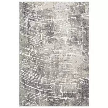 ковер Victoria 8007-944 800х1500мм полиэстр серый