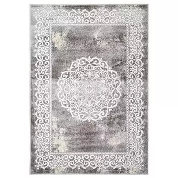 ковер Victoria 8016-644 1600х2300мм полиэстр серый