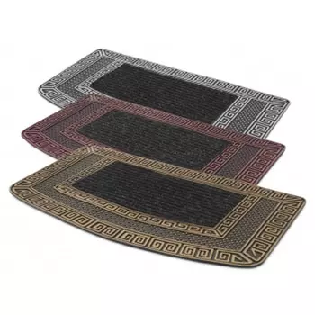 коврик ATTRIBUTE Meander Quadro 71х41см ПВХ, синт.волокно микс цвета