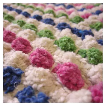 коврик BRAIDED FLIP-SAM-953 500х800мм в ассортименте хлопок
