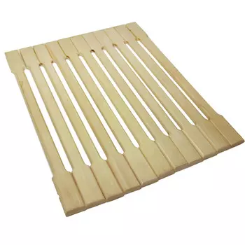 коврик деревянный липовая рейка