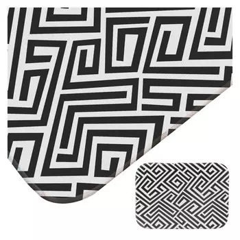 коврик для сушки посуды РЫЖИЙ КОТ 35х25см микрофибра