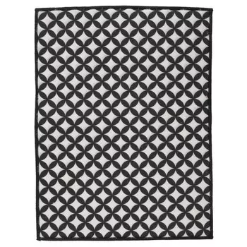 коврик для сушки посуды TODELIA 32х43см полиэстер черный