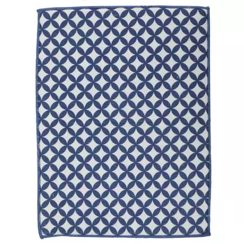 коврик для сушки посуды TODELIA 32х43см полиэстер синий