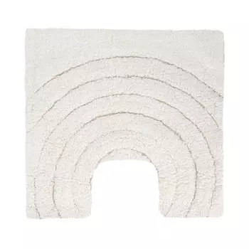 коврик для туалета FORA Создавая мечты 50х50см хлопок бежевый