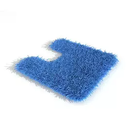 коврик для туалета OFELIS Комфорт, 50х50 см, синий