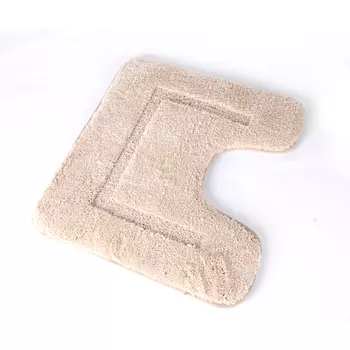 коврик для туалета OFELIS Степ, 50х50 см, кофейный