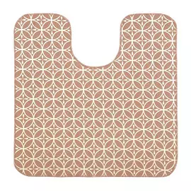 коврик для туалета ВИЛИНА 50х52см пвх полиэстер бежевый