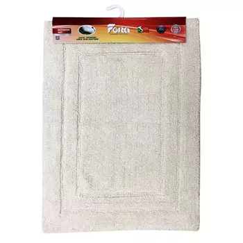 коврик для ванной FORA Классика 70х50см хлопок ваниль