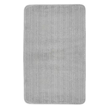 коврик для ванной FORA Miracle Silver 50х80см полипропилен серый