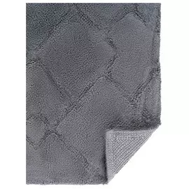 коврик для ванной FORA Stone 60х60см хлопок черный
