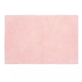 коврик для ванной FORA Trendy 80х50см хлопок розовый