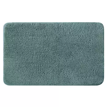коврик для ванной IDDIS Base 70x120 см полиэстер темно-зеленый