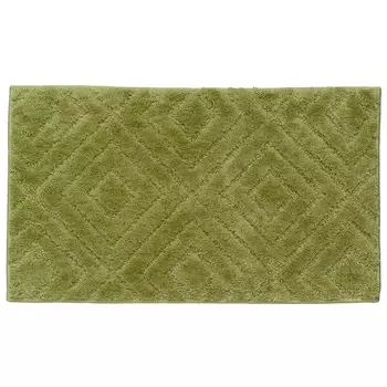 коврик для ванной IDDIS Promo 40х70см микрофибра зеленый