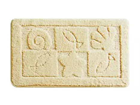 коврик для ванной MILARDO Reef, 40х70 см, микрофибра,