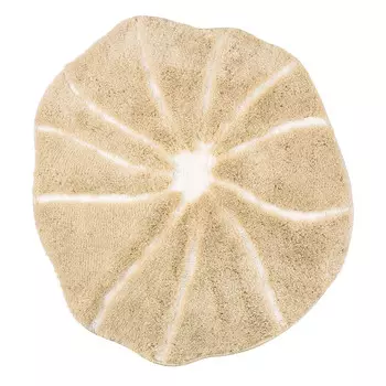 коврик для ванной MOROSHKA Mare 80х80см микрофибра бежевый