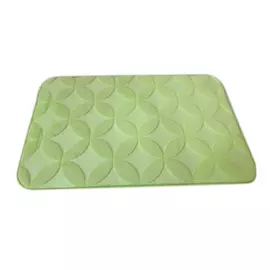 коврик для ванной OFELIS, Калейдоскоп, 50х80 см, зеленый