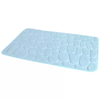 коврик для ванной OFELIS Камни 50х80см бирюзовый