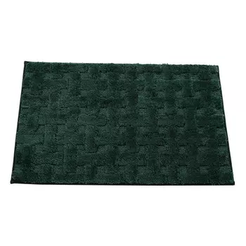 коврик для ванной OFELIS Плетенка 50х80см темно-зеленый