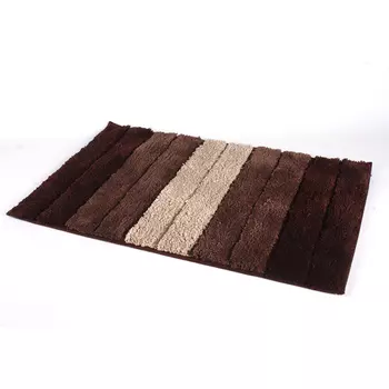 коврик для ванной OFELIS Полоска 50х80см коричневый