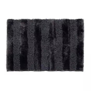 коврик для ванной OFELIS Полоска 50х80см черный