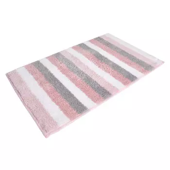 коврик для ванной OFELIS Полоска 50х80см розовый