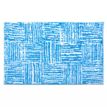 коврик для ванной OFELIS Штрихи 50х80см голубой