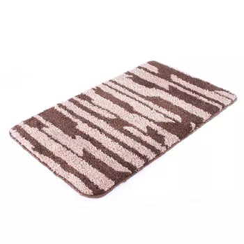 коврик для ванной OFELIS Зигзаг 50х80см коричневый