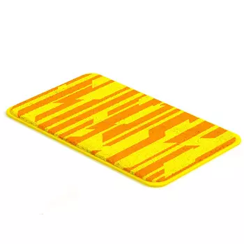 коврик для ванной OFELIS, Зигзаг, 50х80 см, желтый