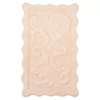 коврик для ванной VERRAN Ramage 50х80см хлопок бежевый