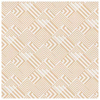 коврик для ванной ВИЛИНА Геометрия 65х150см ПВХ бежевый