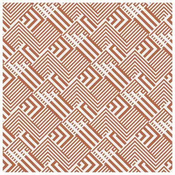 коврик для ванной ВИЛИНА Геометрия 65х150см ПВХ коричневый