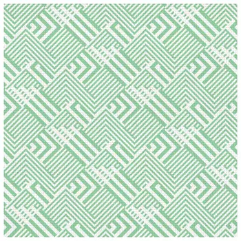 коврик для ванной ВИЛИНА Геометрия 65х150см ПВХ зеленый