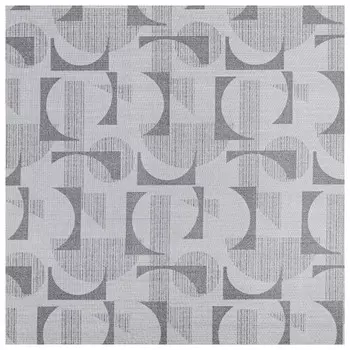 коврик для ванной ВИЛИНА Элемент Абстракция 65х120см ПВХ серый