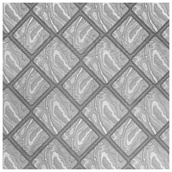 коврик для ванной ВИЛИНА Элемент Мрамор в кубе 65х120см ПВХ серый