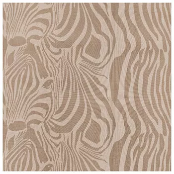 коврик для ванной ВИЛИНА Элемент Зебра 65х120см ПВХ коричневый