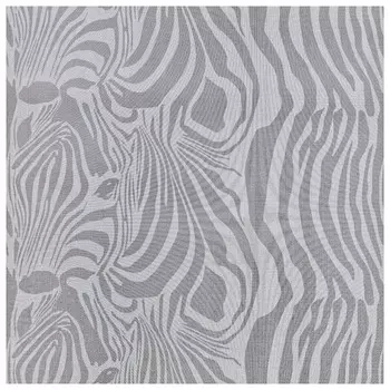 коврик для ванной ВИЛИНА Элемент Зебра 65х120см ПВХ серый