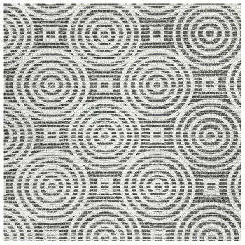 коврик для ванной ВИЛИНА Круги 65х90см ПВХ серый