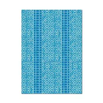 коврик для ванной ВИЛИНА Standart 65х120см ПВХ синий