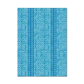 коврик для ванной ВИЛИНА Standart 65х120см ПВХ синий