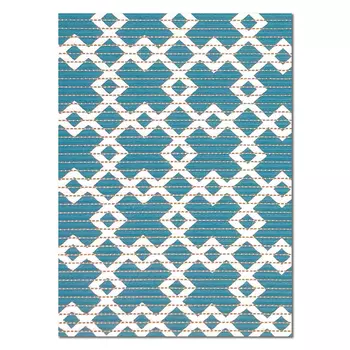 коврик для ванной ВИЛИНА Standart 65х90см ПВХ бирюзовый